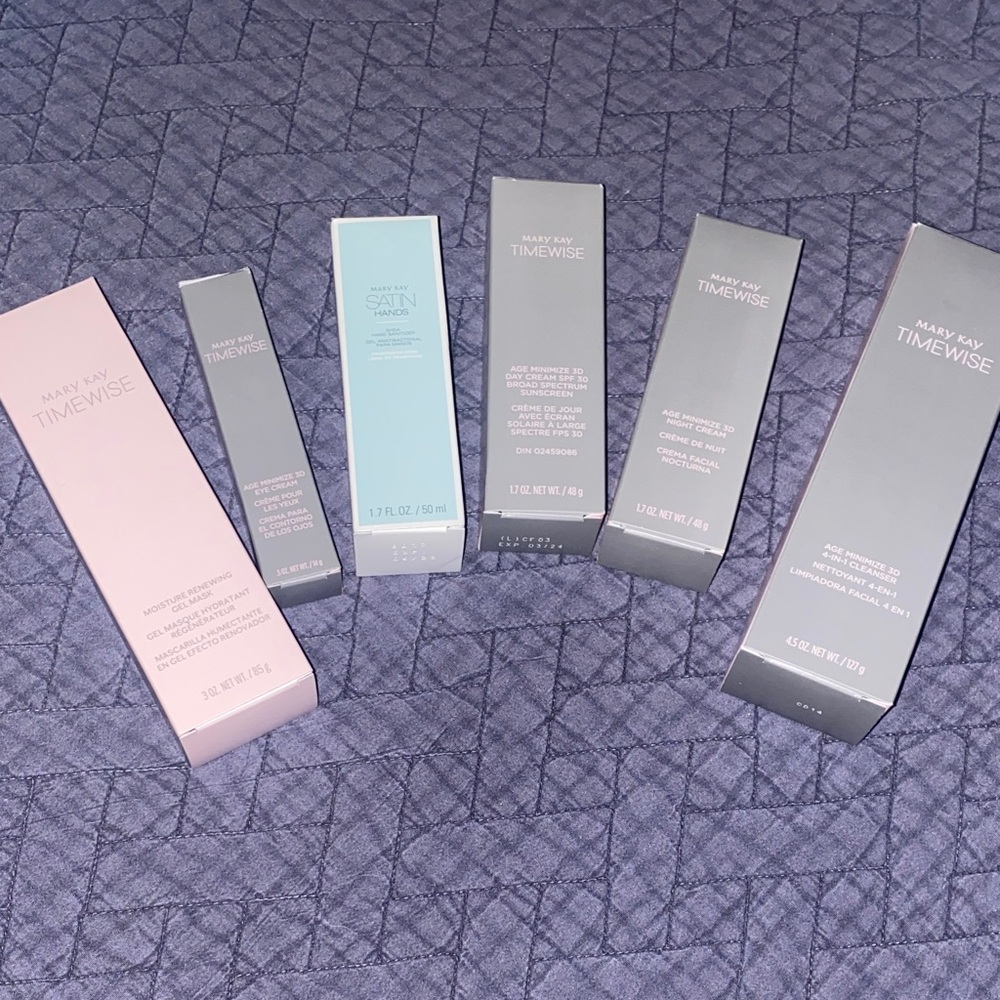 Mary Kay TimeWise Collection face wash system face creams anti aging